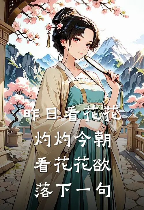 昨日看花花灼灼今朝看花花欲落下一句