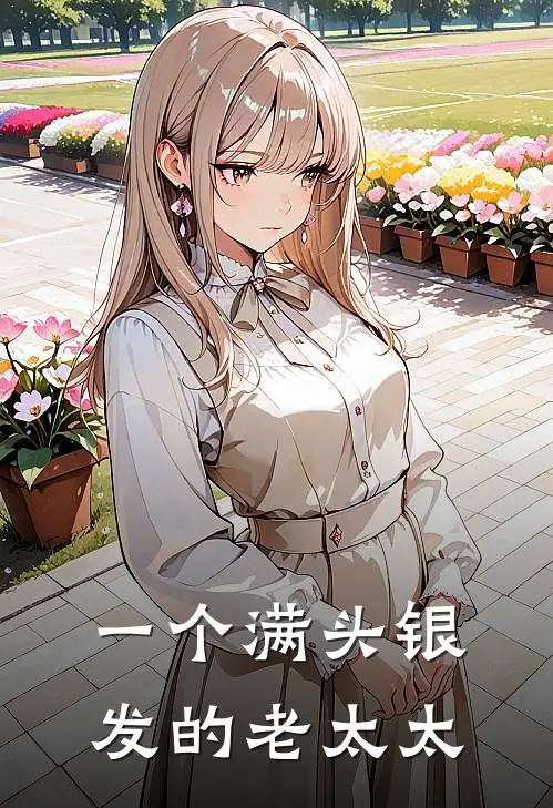 一个满头银发的老太太