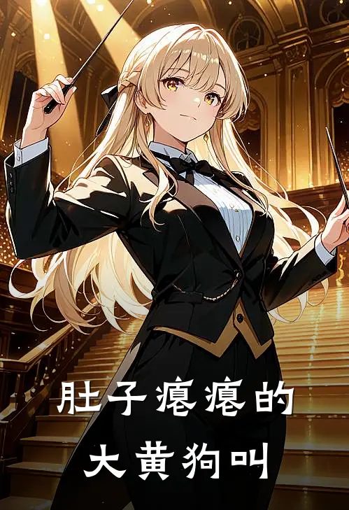 肚子瘪瘪的大黄狗叫