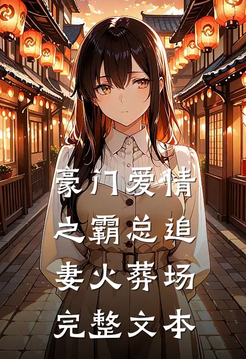 豪门爱情之霸总追妻火葬场完整文本