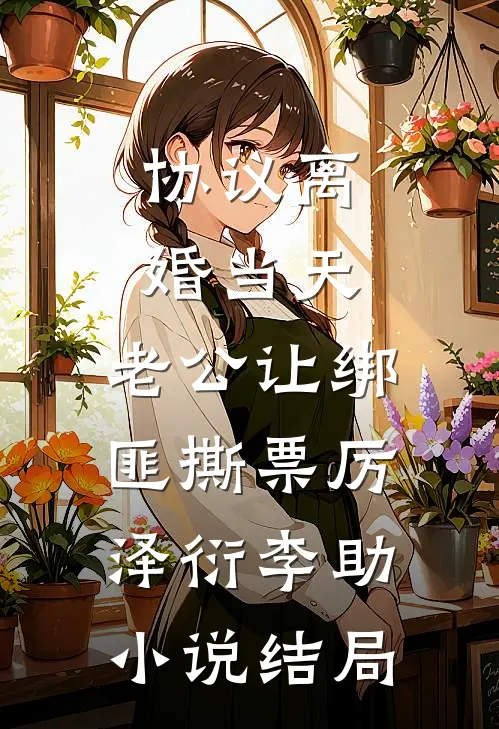 协议离婚当天，老公让绑匪撕票厉泽衍李助小说结局