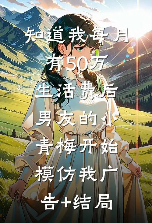 知道我每月有50万生活费后，男友的小青梅开始模仿我广告+结局
