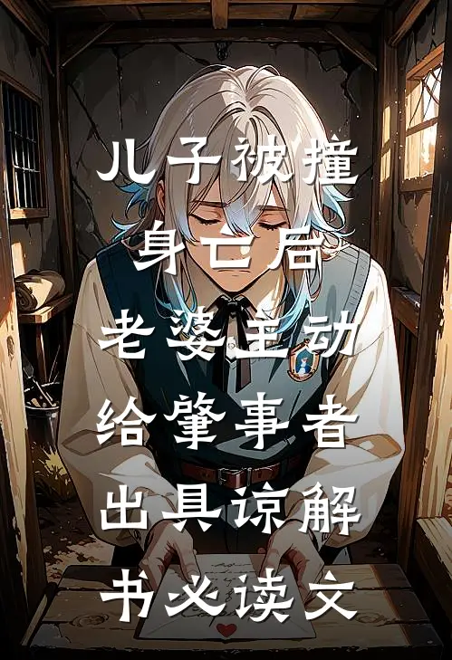 儿子被撞身亡后，老婆主动给肇事者出具谅解书必读文