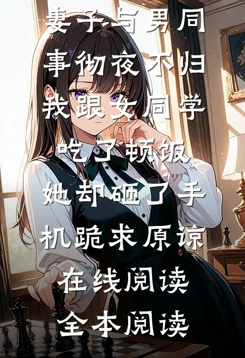 妻子与男同事彻夜不归，我跟女同学吃了顿饭，她却砸了手机跪求原谅在线阅读全本阅读