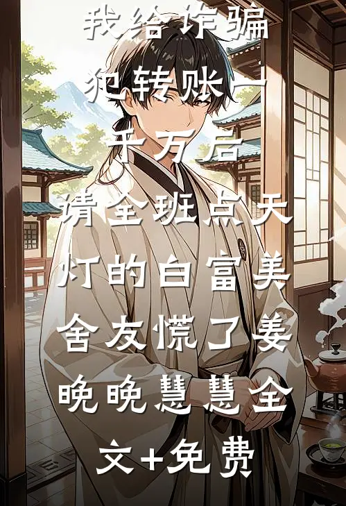 我给诈骗犯转账一千万后，请全班点天灯的白富美舍友慌了姜晚晚慧慧全文+免费