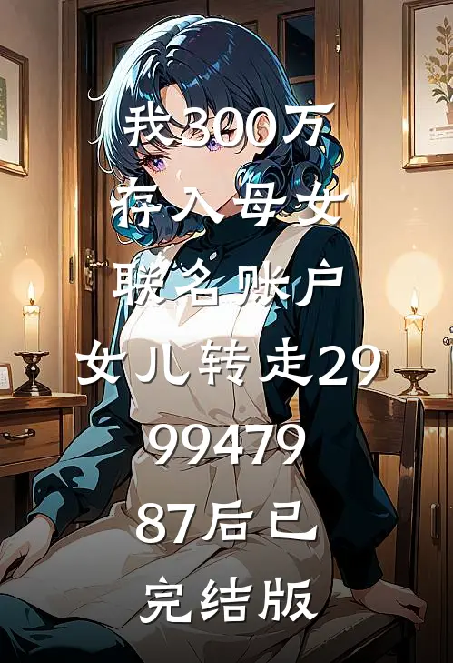 我300万存入母女联名账户，女儿转走2999479.87后已完结版