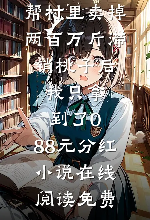帮村里卖掉两百万斤滞销桃子后，我只拿到了0.88元分红小说在线阅读免费