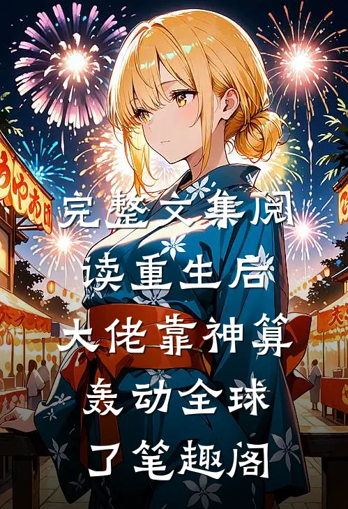 完整文集阅读重生后,大佬靠神算轰动全球了笔趣阁