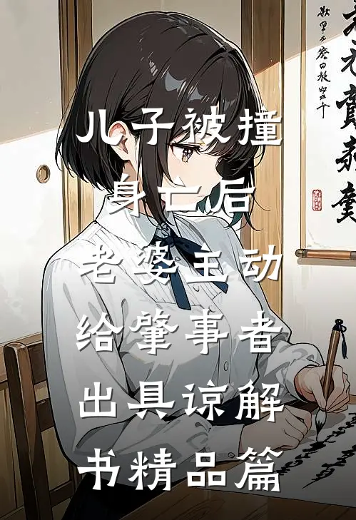 儿子被撞身亡后，老婆主动给肇事者出具谅解书精品篇