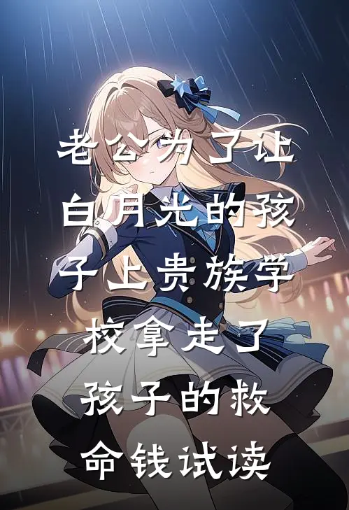 老公为了让白月光的孩子上贵族学校拿走了孩子的救命钱试读