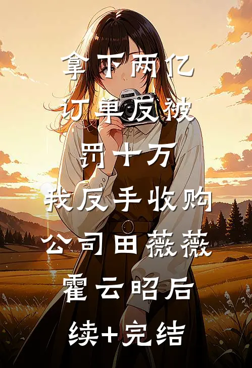 拿下两亿订单反被罚十万，我反手收购公司田薇薇霍云昭后续+完结