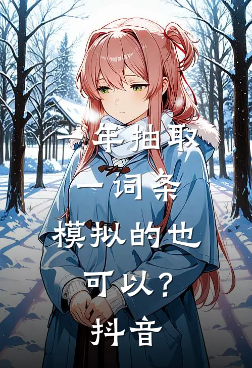 一年抽取一词条，模拟的也可以？抖音