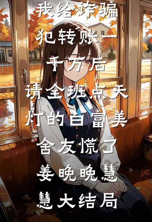 我给诈骗犯转账一千万后，请全班点天灯的白富美舍友慌了姜晚晚慧慧大结局