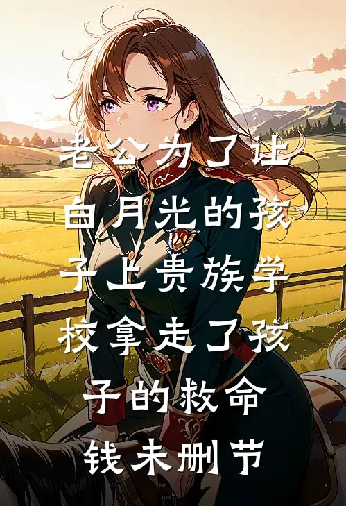 老公为了让白月光的孩子上贵族学校拿走了孩子的救命钱未删节