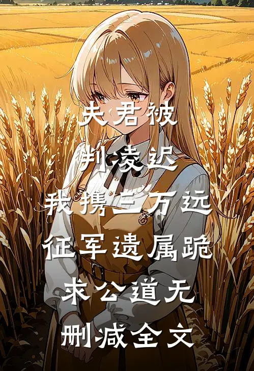 夫君被判凌迟，我携三万远征军遗属跪求公道无删减全文