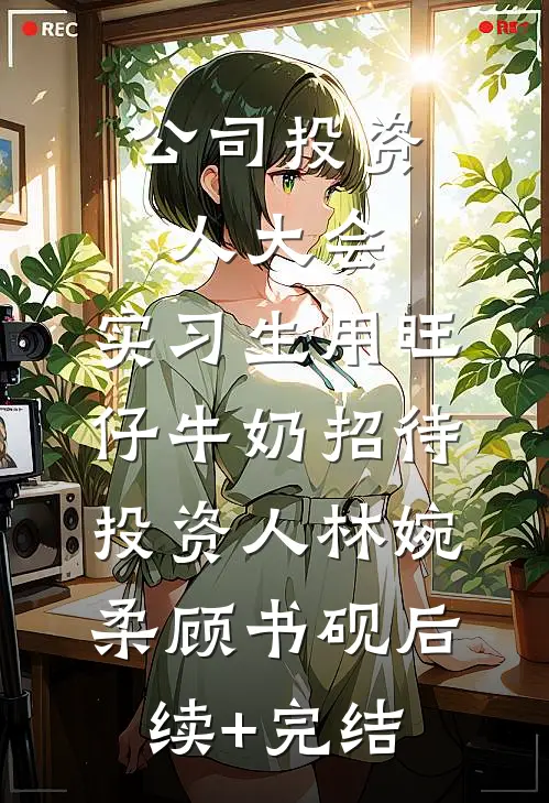 公司投资人大会，实习生用旺仔牛奶招待投资人林婉柔顾书砚后续+完结