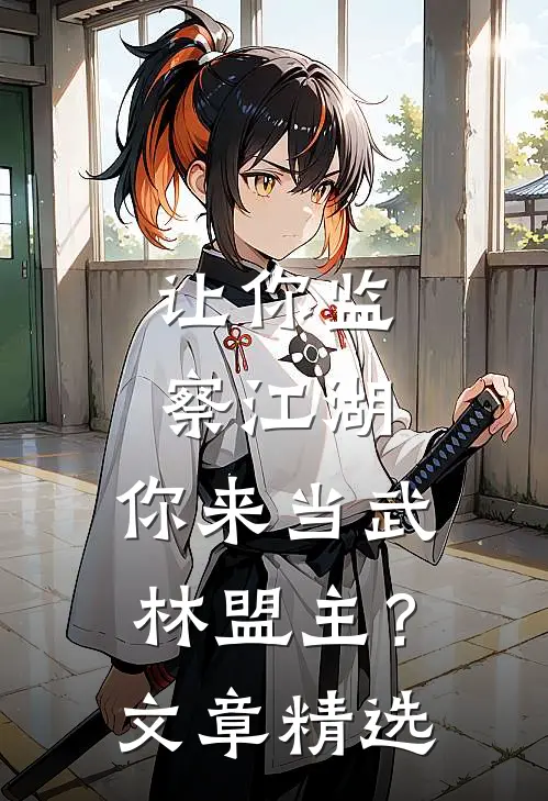 让你监察江湖，你来当武林盟主？文章精选
