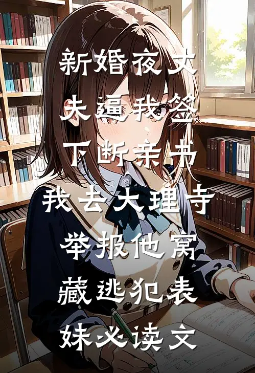 新婚夜丈夫逼我签下断亲书，我去大理寺举报他窝藏逃犯表妹必读文