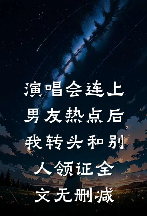 演唱会连上男友热点后，我转头和别人领证全文无删减