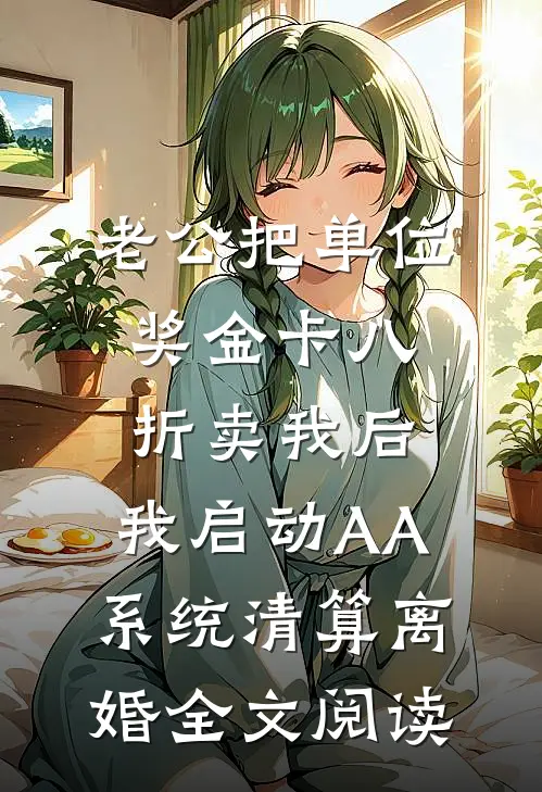 老公把单位奖金卡八折卖我后，我启动AA系统清算离婚全文阅读