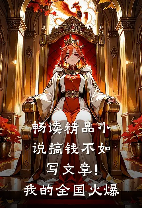 畅读精品小说搞钱不如写文章!我的全国火爆