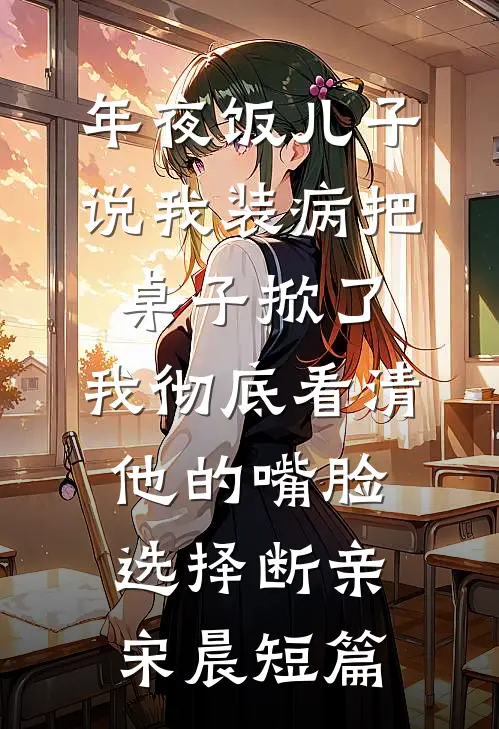 年夜饭儿子说我装病把桌子掀了，我彻底看清他的嘴脸选择断亲宋晨短篇