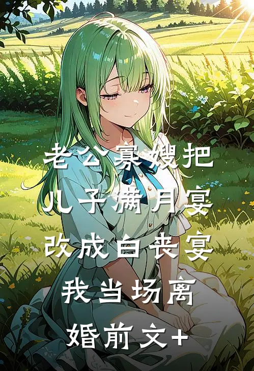 老公寡嫂把儿子满月宴改成白丧宴，我当场离婚前文+