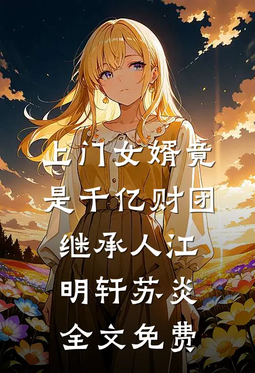 上门女婿竟是千亿财团继承人江明轩苏炎全文免费