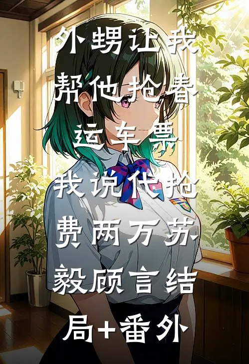 外甥让我帮他抢春运车票，我说代抢费两万苏毅顾言结局+番外