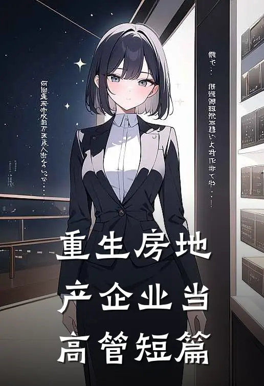 重生房地产企业当高管短篇