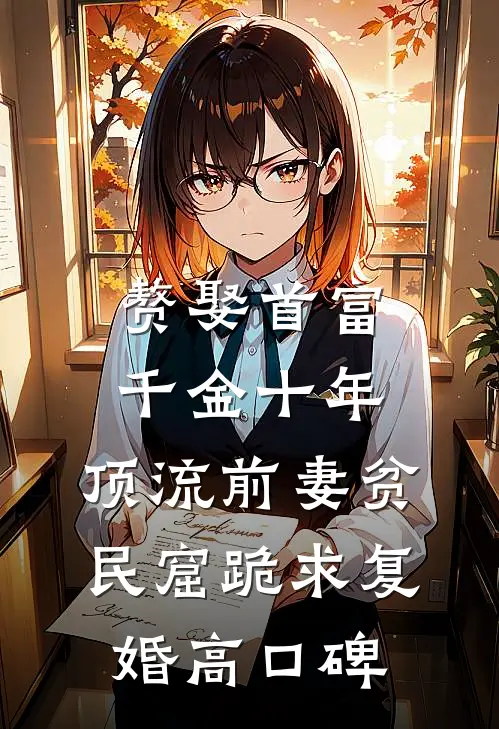 赘娶首富千金十年，顶流前妻贫民窟跪求复婚高口碑