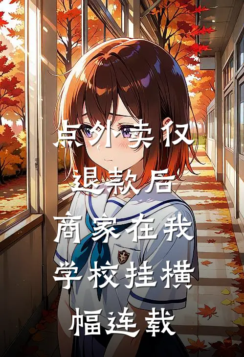 点外卖仅退款后，商家在我学校挂横幅连载