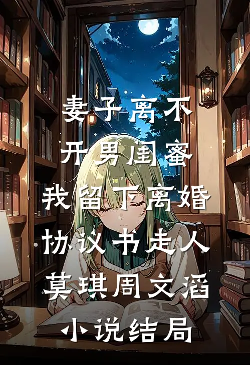 妻子离不开男闺蜜，我留下离婚协议书走人莫琪周文滔小说结局