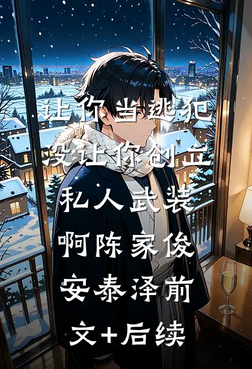 让你当逃犯，没让你创立私人武装啊陈家俊安泰泽前文+后续