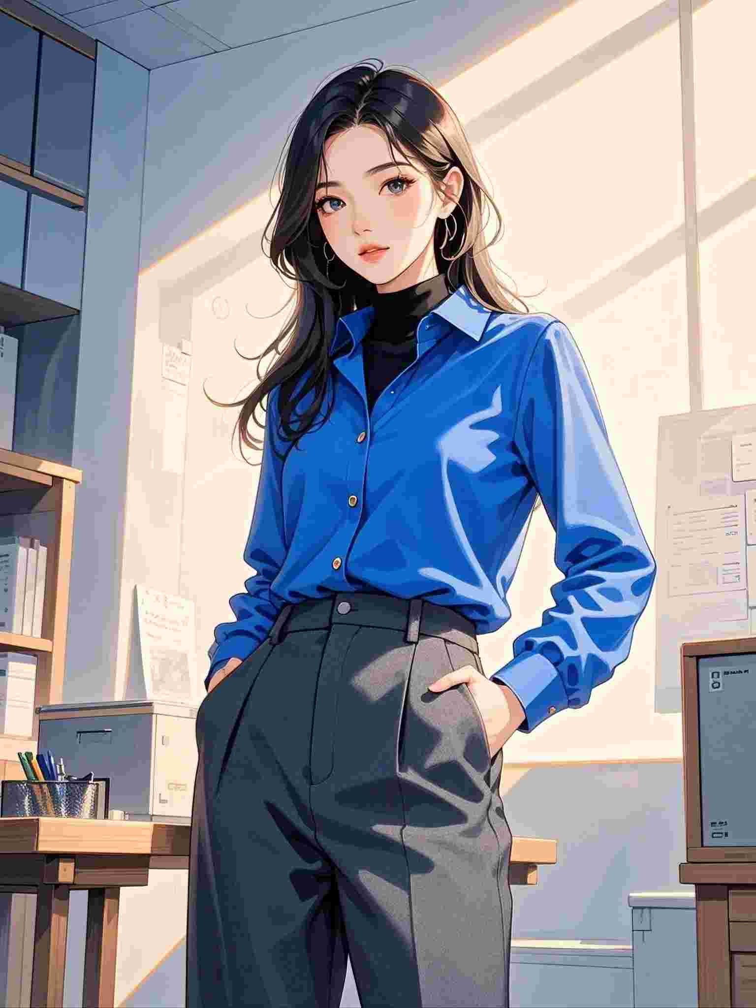 我妈让相亲对象进我房间