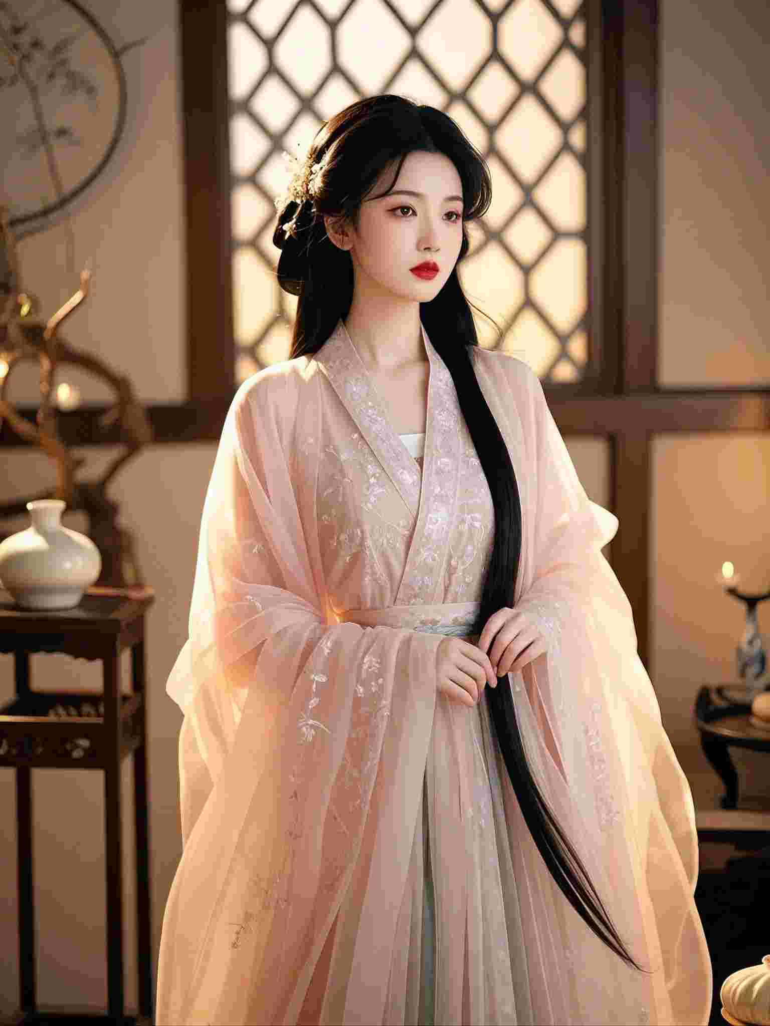 我夸她琉璃眼美，她却当众流血泪