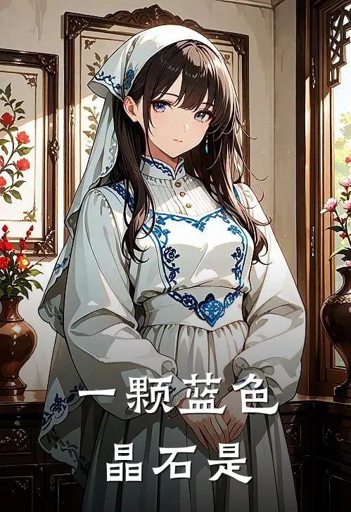 一颗蓝色晶石是