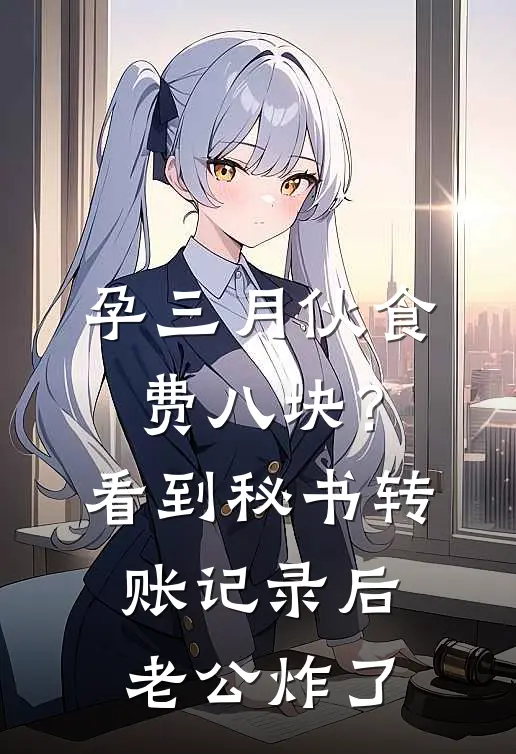 孕三月伙食费八块？看到秘书转账记录后老公炸了