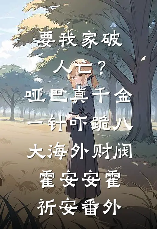 要我家破人亡？哑巴真千金一针吓跪八大海外财阀霍安安霍祈安番外