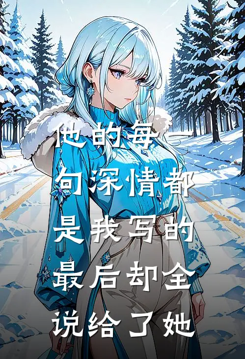 他的每一句深情都是我写的,最后却全说给了她