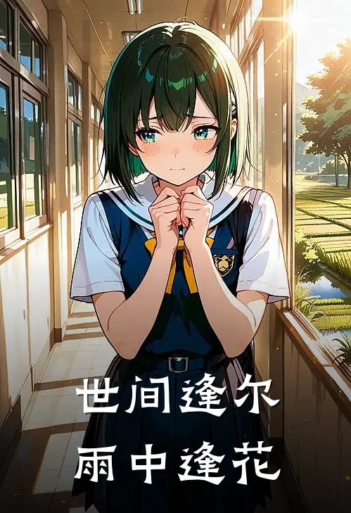 世间逢尔，雨中逢花