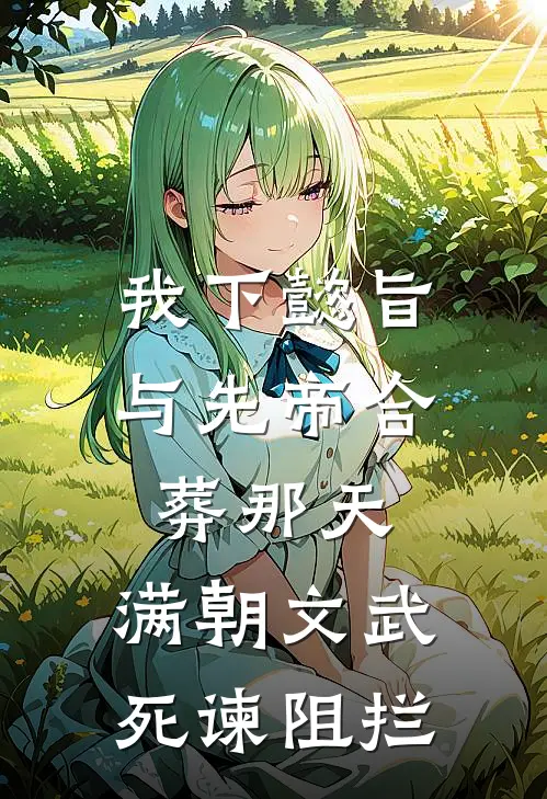 我下懿旨与先帝合葬那天，满朝文武死谏阻拦