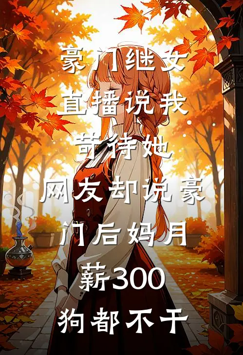 豪门继女直播说我苛待她，网友却说豪门后妈月薪300狗都不干