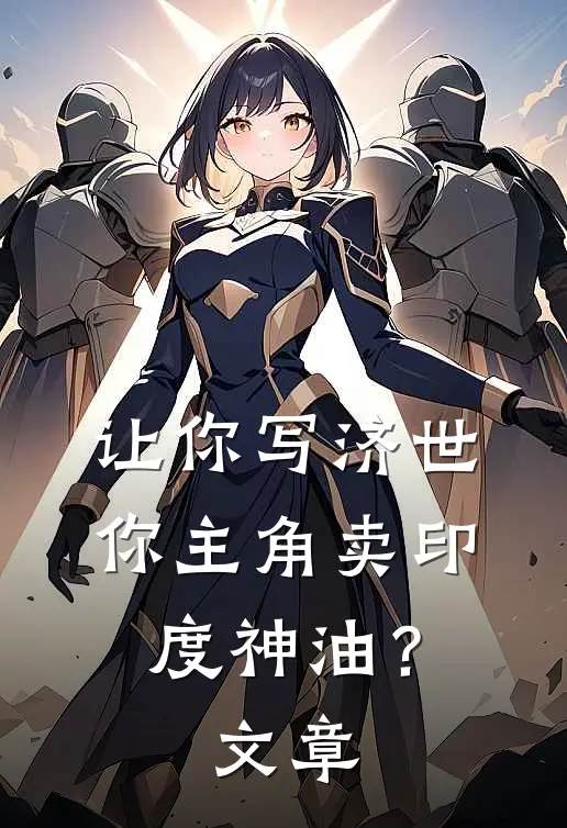 让你写济世，你主角卖印度神油？文章