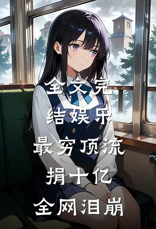 全文完结娱乐：最穷顶流捐十亿，全网泪崩