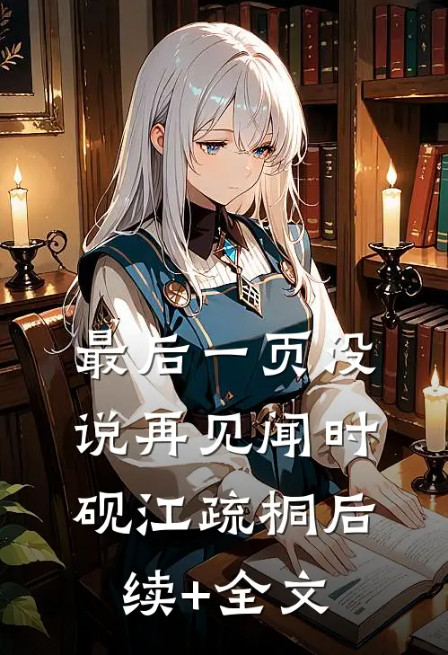 最后一页没说再见闻时砚江疏桐后续+全文