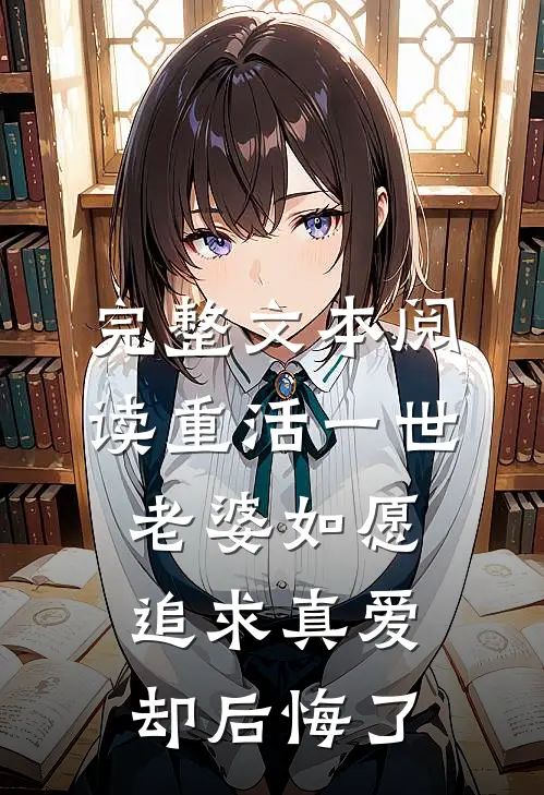 完整文本阅读重活一世，老婆如愿追求真爱却后悔了