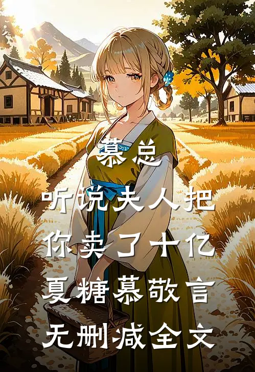 慕总，听说夫人把你卖了十亿夏糖慕敬言无删减全文