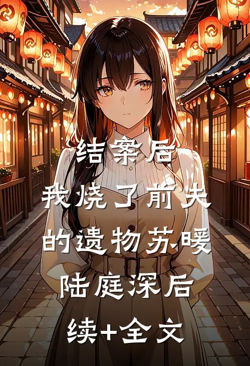 结案后，我烧了前夫的遗物苏暖陆庭深后续+全文