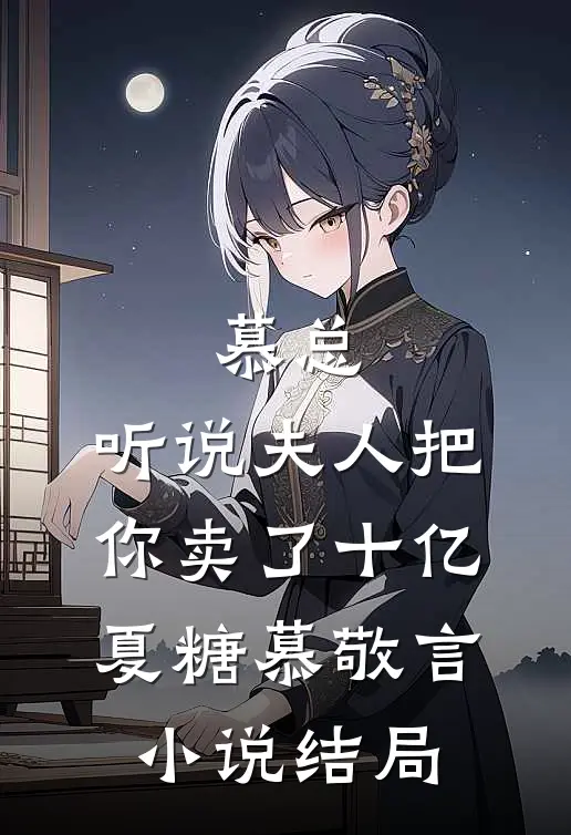 慕总，听说夫人把你卖了十亿夏糖慕敬言小说结局